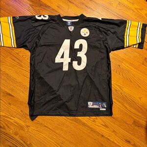 Black Football Jersey with Number 43
